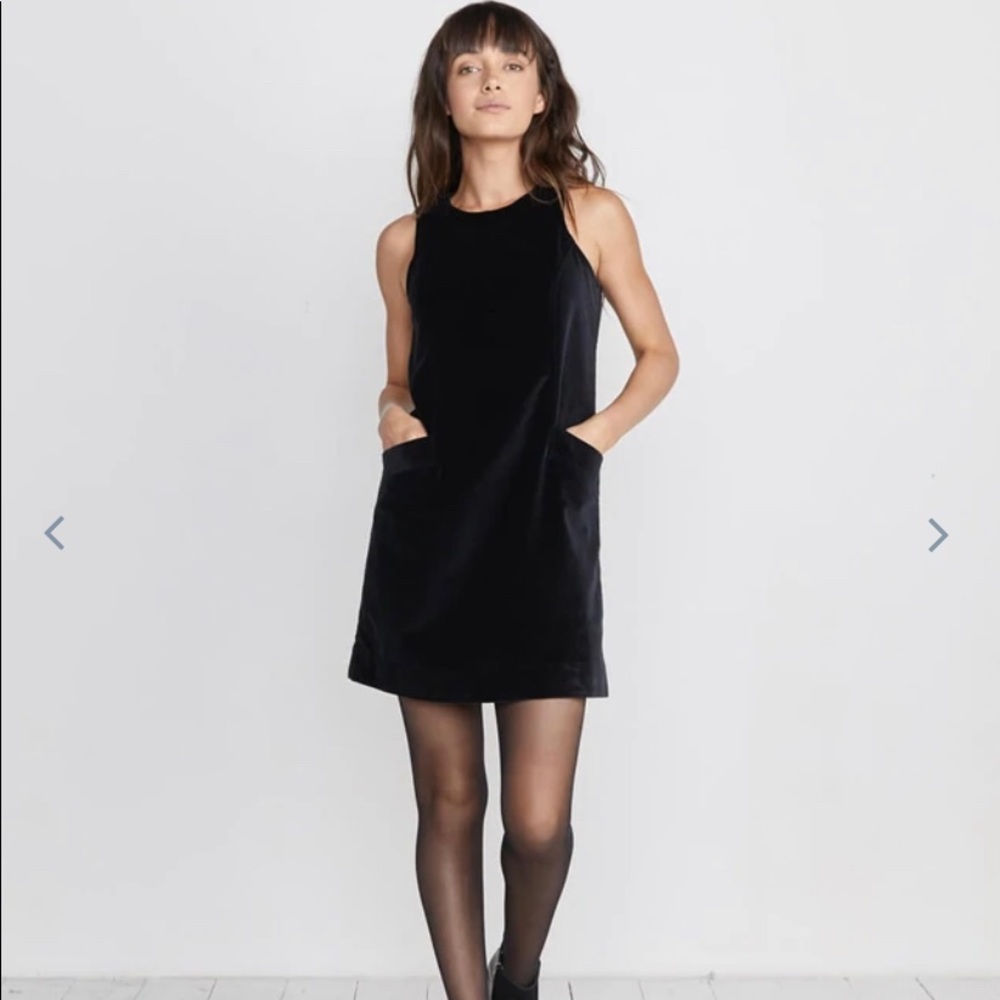 Black Velvet Dress